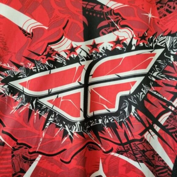 Fly Racing Evolution Motocross Dirt Bike Jersey Mens Size Medium EUC - Picture 8 of 12